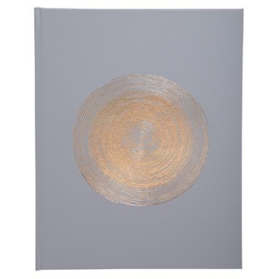 Vendégkönyv, 27x22 cm, 50 lap, EXACOMPTA "Ellipse", szürke