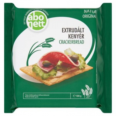 Extrudált kenyér, ABONETT, 100 g, natúr